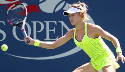 Neon yellow outfits turn heads at US Open