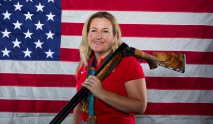 American Rhode wins record sixth medal in six Games