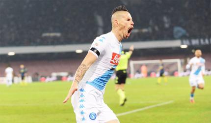 Euro football: Napoli rediscover scoring touch; Bayern back on top