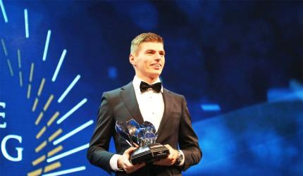 Verstappen a double winner again at FIA awards