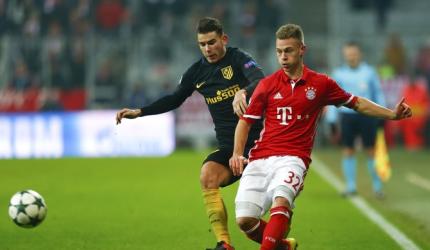 Champions League: Bayern beat Atletico; Barca and Arsenal win