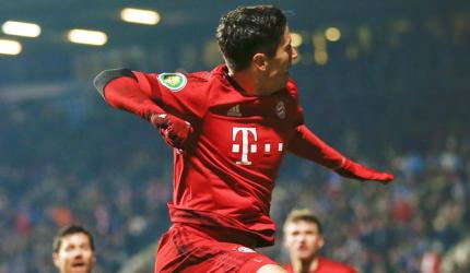 German Cup: Bayern ease into semis with win over Bochum