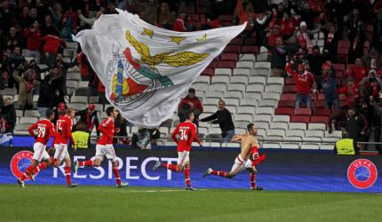 Champions League PIX: Jonas snatches stoppage-time win for Benfica