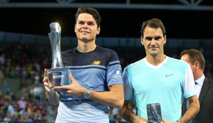 Brisbane International: Raonic takes revenge on Federer
