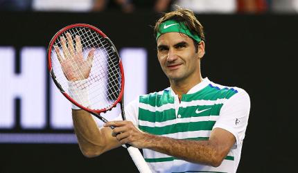 Federer is no pushy parent!