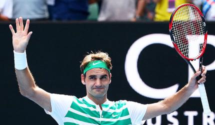 'My bad', says Federer after ruffling temperamental Tomic