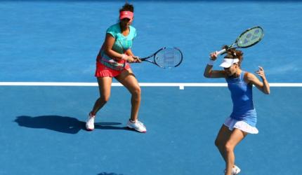 Sania-Hingis stutter in Stuttgart Open final