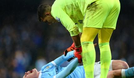 De Bruyne faces a potentially lengthy spell on the sidelines