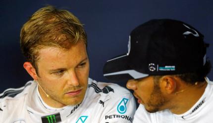 F1: 'Final warning' for Hamilton, Rosberg after Austria clash