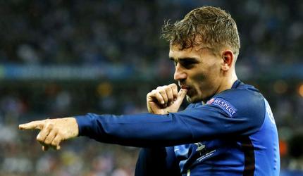 Boyish Griezmann shapes himself into France's superhero at Euro