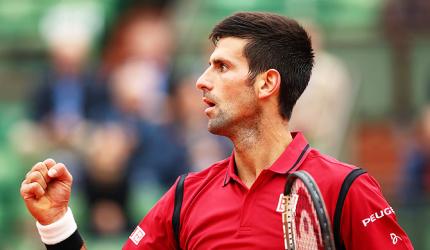 Quarter-finalist Djokovic hits US $100 million jackpot at French Open