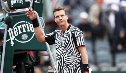 Berdych slams French Open's decision to stop play