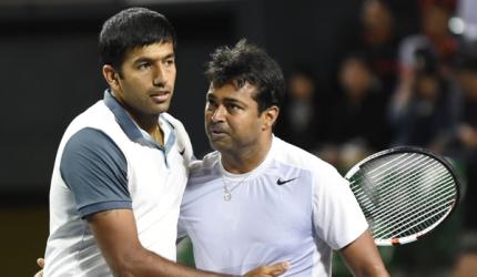 Paes and Bopanna likely to clash in Wimbledon pre-quarters