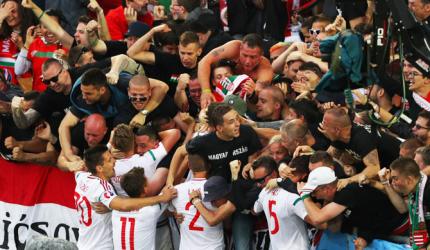 Euro: Hungary stun 10-man Austria 2-0 in thrilling match