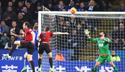 EPL PHOTOS: Leaders Leicester drop points even after 22 shots on goal!