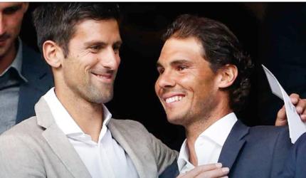 PHOTOS: What have Djokovic and Nadal been up to in Madrid?