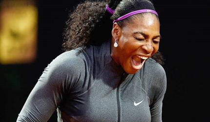 Serena falls ill after eating dog food