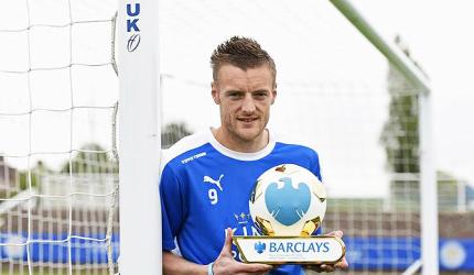 Leicester's Vardy is Premier League Player of the Season
