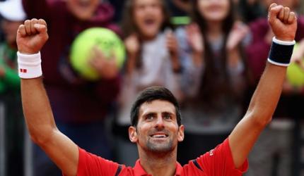 Italian Open: Djokovic fends off Nadal as Williams, Murray win