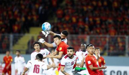 World Cup qualifiers, PICS: Lippi's China held by Qatar; SK, Japan win