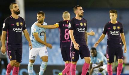 Who is to be blamed for Barca's stunning loss at Celta?
