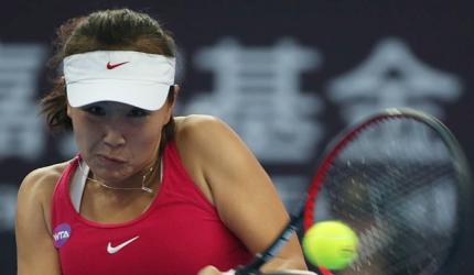 Peng wins first tour title at Tianjin Open