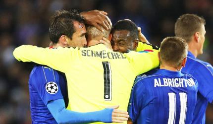 Champions League PHOTOS: Leicester close in on knock-outs, Sevilla win