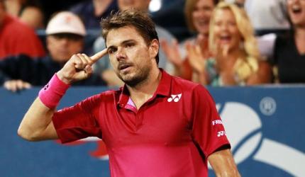 US Open PHOTOS: Wawrinka survives, Kyrgios out with injury