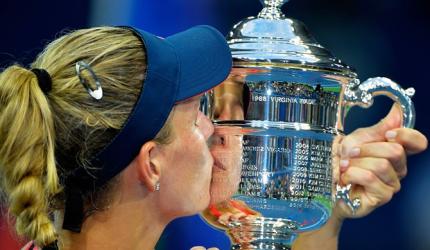 Kerber begins reign as No 1 with US Open win