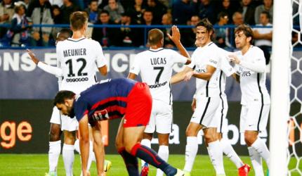 PSG beat Dijon 3-0 to keep pressure on Monaco