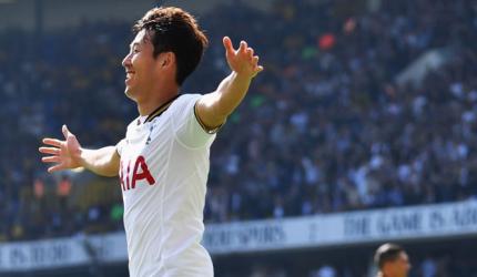 EPL PHOTOS: Spurs crush Watford to close gap; Liverpool down Stoke