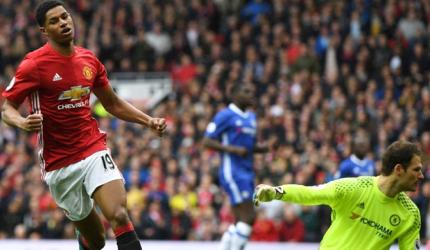 EPL: United offer hope to Spurs with 2-0 win over Chelsea