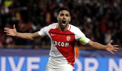 Mbappe, Falcao send Monaco into semi-finals