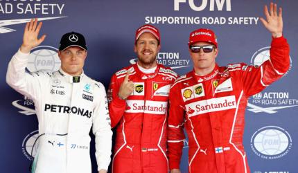 Vettel takes pole at Russian GP