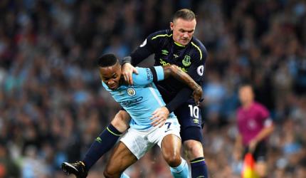 EPL PHOTOS: Sterling shares limelight with record-man Rooney