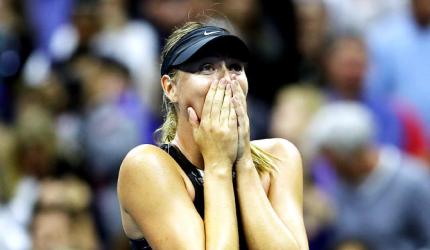 Sharapova returns to the US Open spotlight