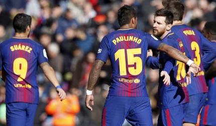Barcelona drop points despite Messi ending goal drought