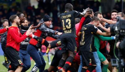 Goalkeeper scores last minute equaliser to STUN Milan