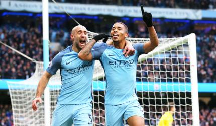 EPL: Jesus to City's rescue in late win over Swansea