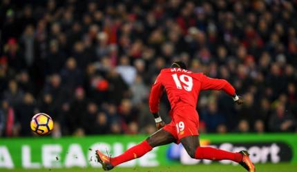 EPL: Mane double puts Liverpool back on track