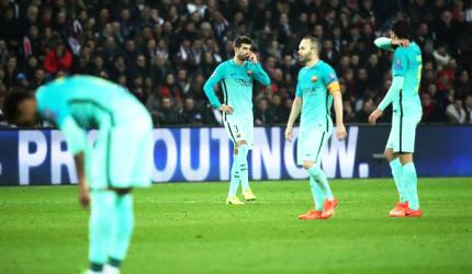 Champions League: Busquets lists reasons for Barca's nightmare in Paris