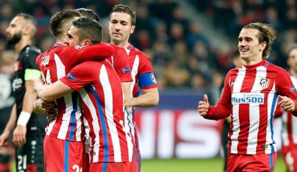 Champions League: Atletico close in on last eight