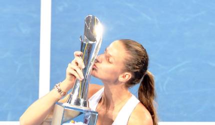 Pliskova breaks into top five after claiming Brisbane title
