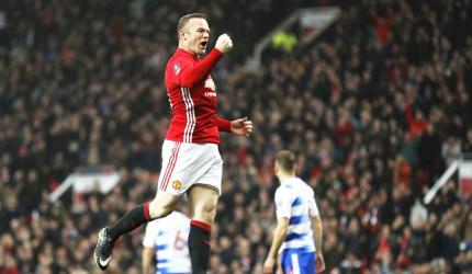 Rooney matches Charlton to become Manchester United's leading scorer