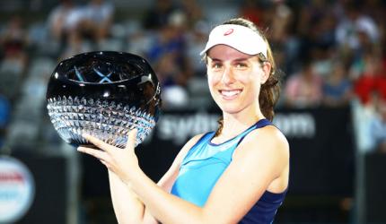 Tennis round-up: Konta wins Sydney title; Goffin retains Kooyong crown