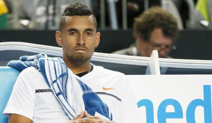 Aus Open PIX: Kyrgios, Cilic out; Federer Kerber stagger to Round 3