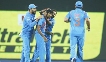 Nagpur T20I: India's record thrilling win, level series 1-1