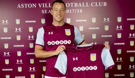 Former Chelsea captain Terry joins Championship side Aston Villa