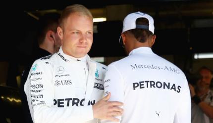 Austrian Grand Prix: Bottas on pole 