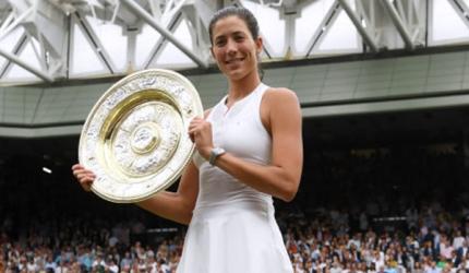 Will Wimbledon victory change Muguruza's life?